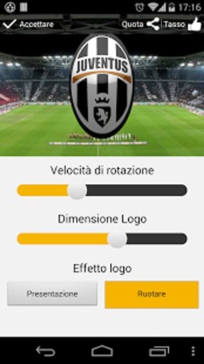 Juventus 3D live wallpaper截图3