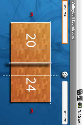 Volleyball Scoreboard Free截图3