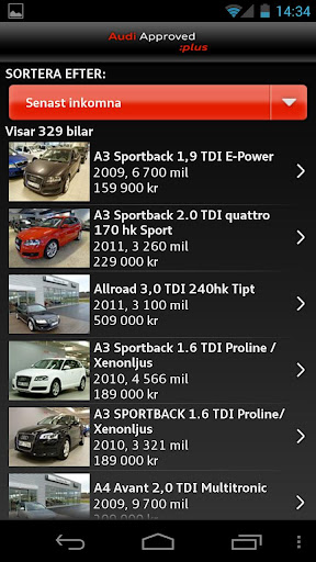 Audi Sverige截图4