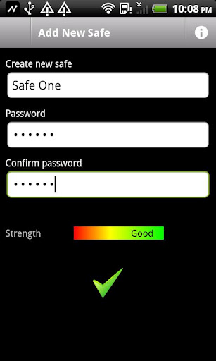 Password Safe &amp; Data Vault截图4