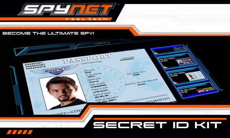 Spy Net Secret ID Kit截图2