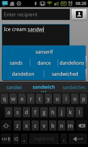 Danish for ICS keyboard截图2