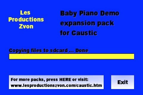 Baby Piano demo for Caustic截图1