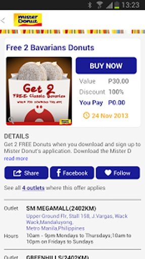 Mister Donut Philippines截图11