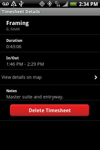 Crew Time Tracker by TSheets截图5