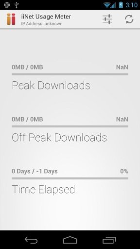 iinet Usage Meter截图1