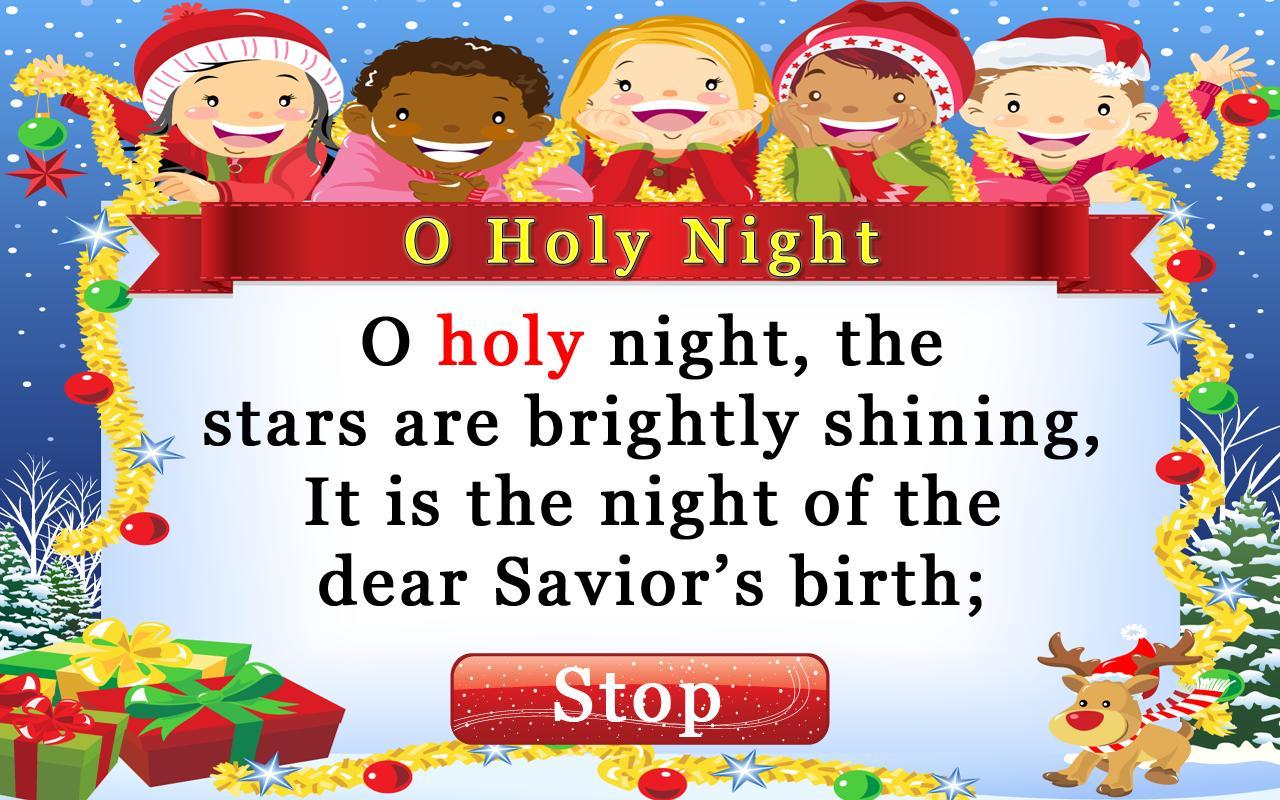 Holy Night-Karaoke Sing Along截图3