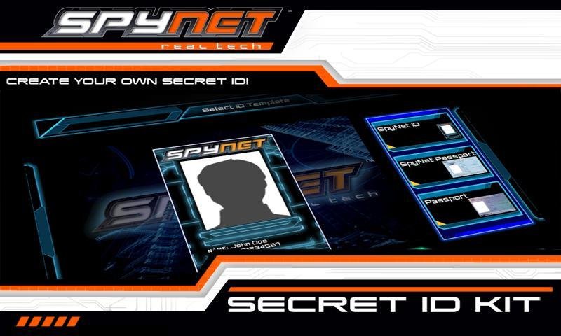 Spy Net Secret ID Kit截图1