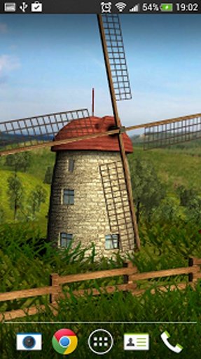 Beautiful Windmill LWP free截图3