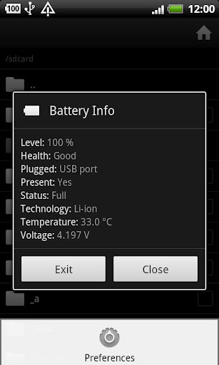 fileman Battery Info截图2