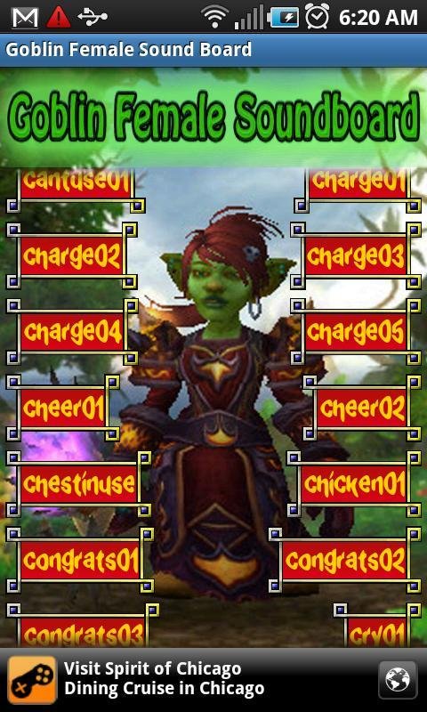 WoW Goblin Female Sound Board截图4