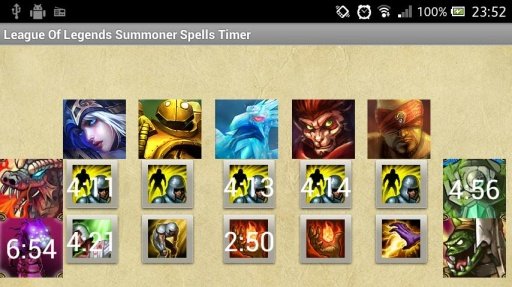 LoL Summoner Spells Timer截图2