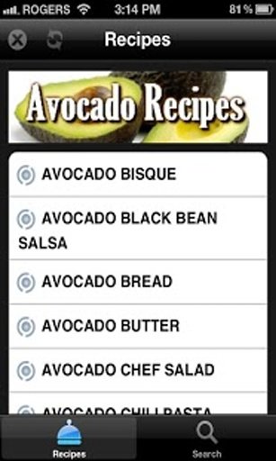 Avocado Recipes截图1