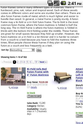 Todays Futons Furniture Store截图3