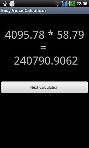 Easy Voice Calculator FREE截图2