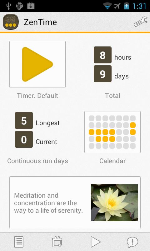 Meditation &amp; Yoga: ZenTime截图1