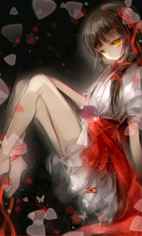 美美哒美少女滴说-绿豆动态壁纸截图1