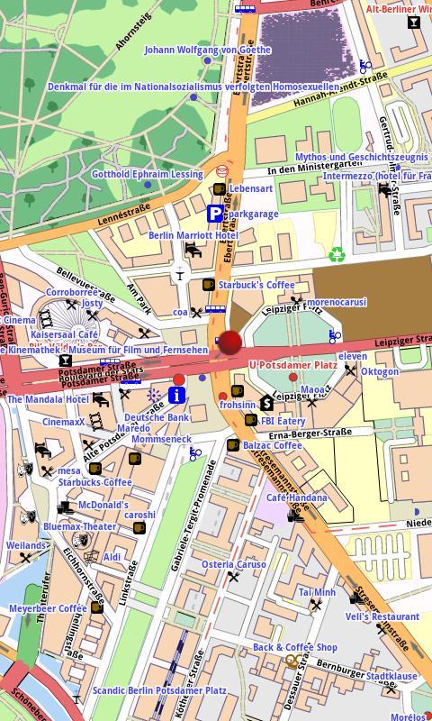 Berlin Offline City Map截图3