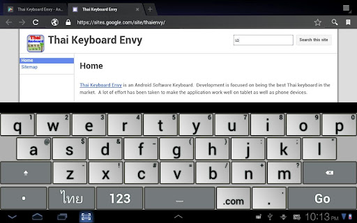 Thai Keyboard Envy Free截图3