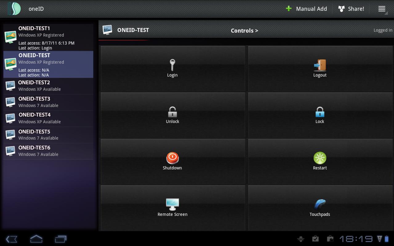 oneID Free - PC Remote Control截图4