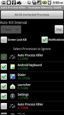 Auto Process Killer Free -2.0+截图2