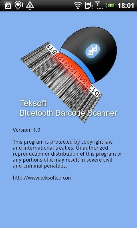 Bluetooth Barcode Scanner Demo截图3