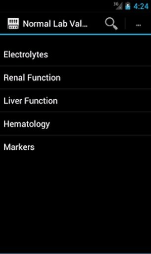 Normal Lab Values截图4