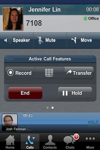 Fonality HUD Mobile截图4