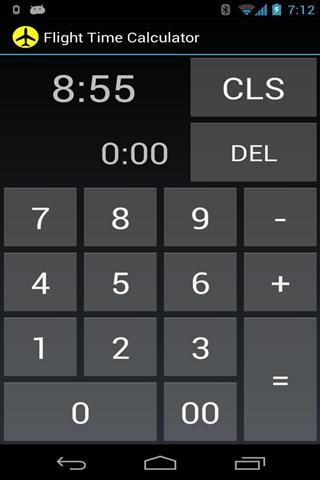 飞行时间计算器截图5