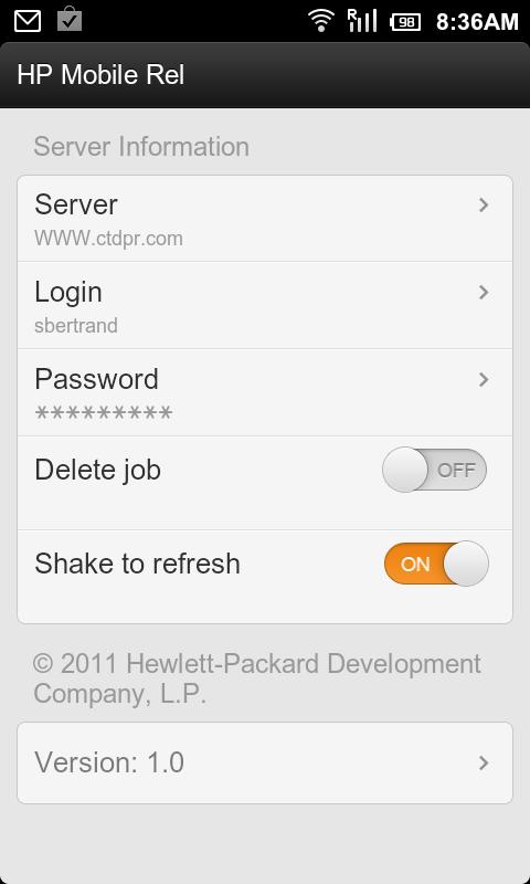 HP Mobile Release截图2