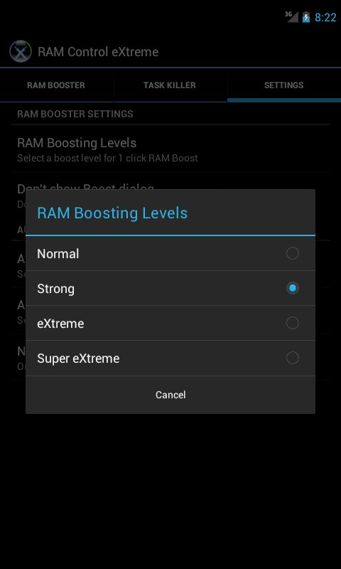 RAM Control eXtreme Lite截图1