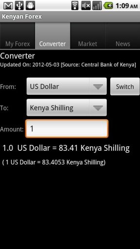 Kenyan Forex for Android截图1