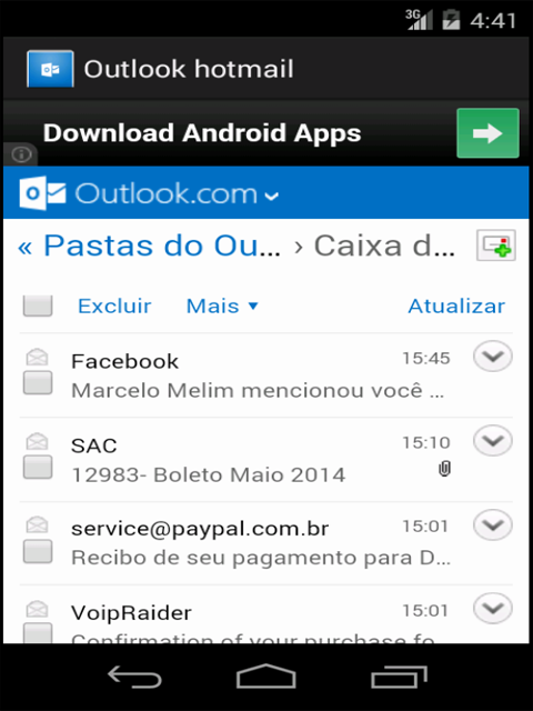 Outlook hotmail, Email Pro截图4