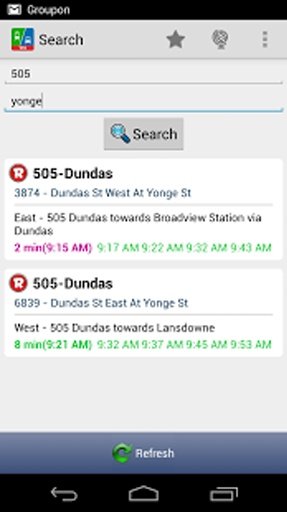 Live Bus TTC截图8