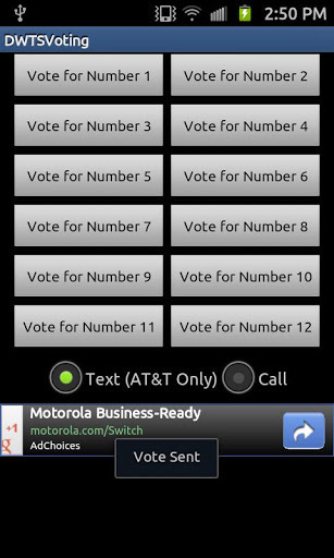 DWTS - Quick Vote截图2