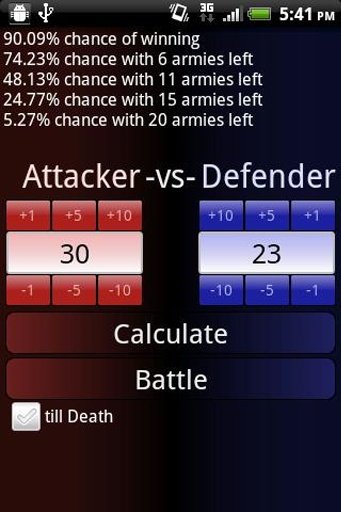 Risk Attack Calculator截图6