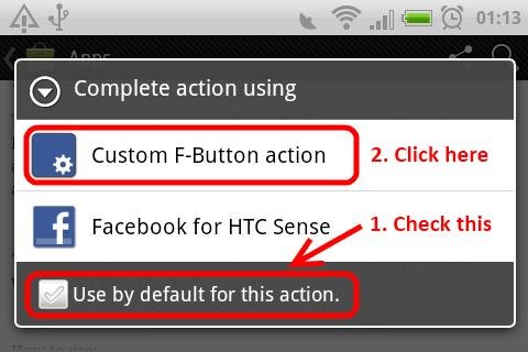 F-Button Lite for HTC ChaCha截图2