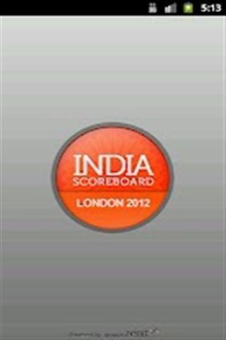 London - India ScoreBoard2012截图1