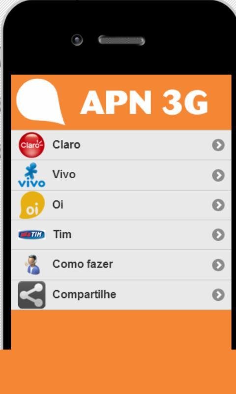 APN Operadoras 4G截图2