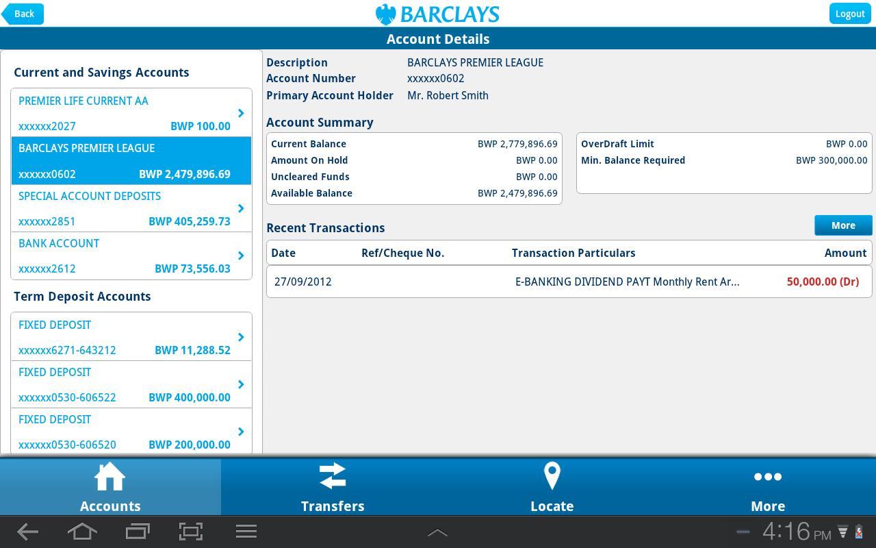 Barclays Botswana截图7