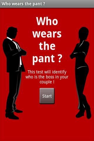 Who wears the pants ?截图4