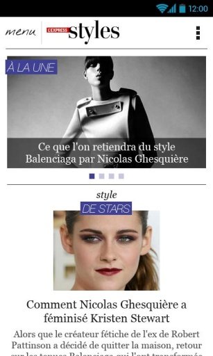 L'Express Styles截图1