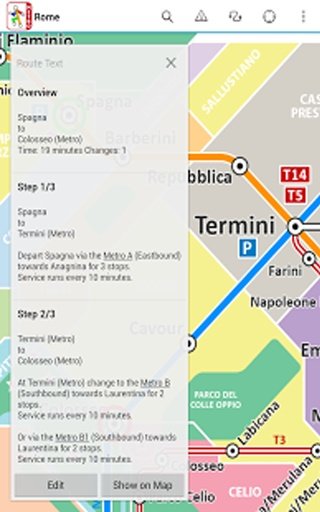 Rome Metro Free by Zuti截图1