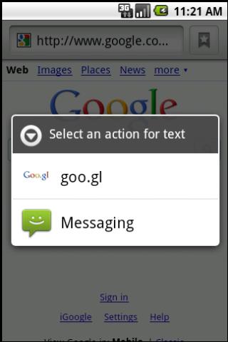 Goo.gl URL shortener截图1