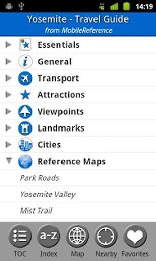 Yosemite NP - FREE Guide &amp; Map截图7