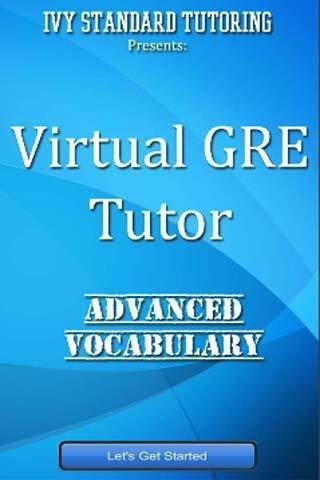 Virtual GRE Tutor - Vocabulary截图2