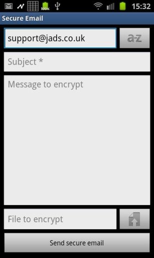 SSLPost Email Encryption截图1