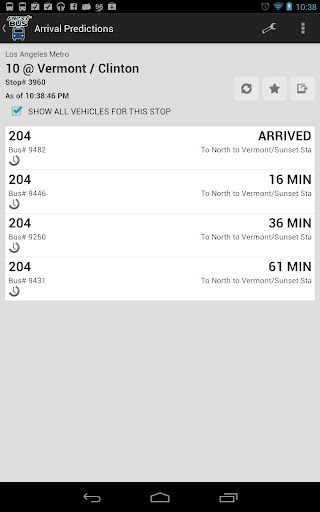 Ultimate NextBus Tracker LITE截图7