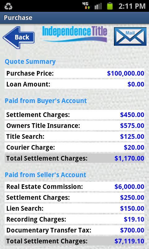 FL Closing Cost Calculator截图10