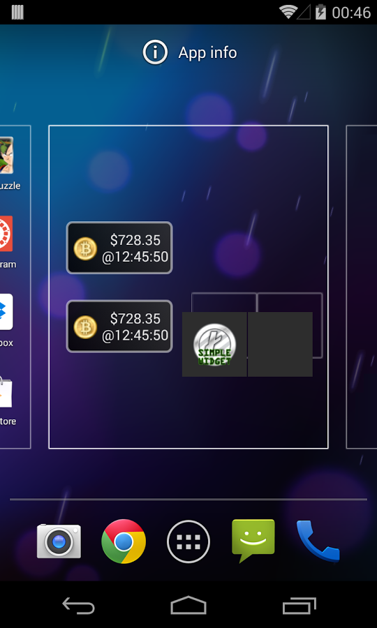 Litecoin widget (simple)截图2